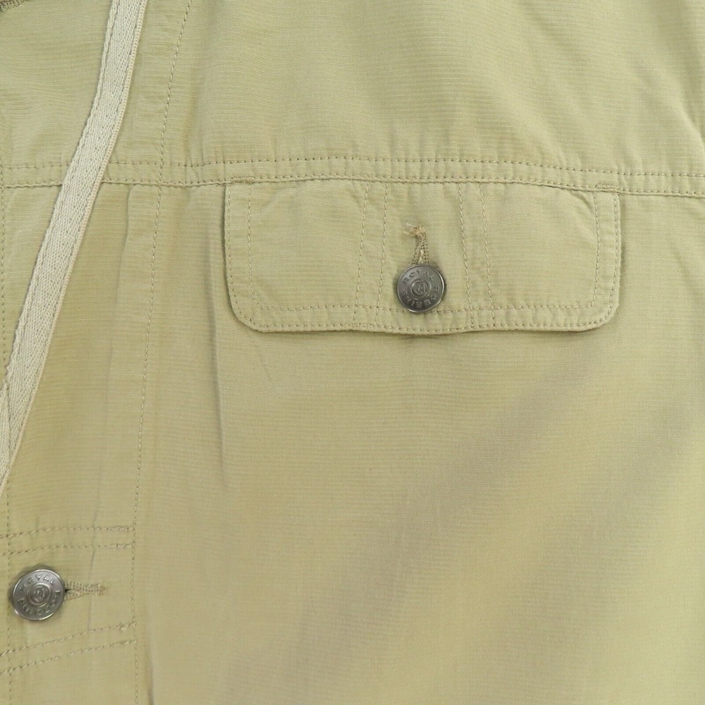 Royal Robbins Jacket Mens XL Brown Canvas Shacket Lined Buttons Pockets - Picture 4 of 11